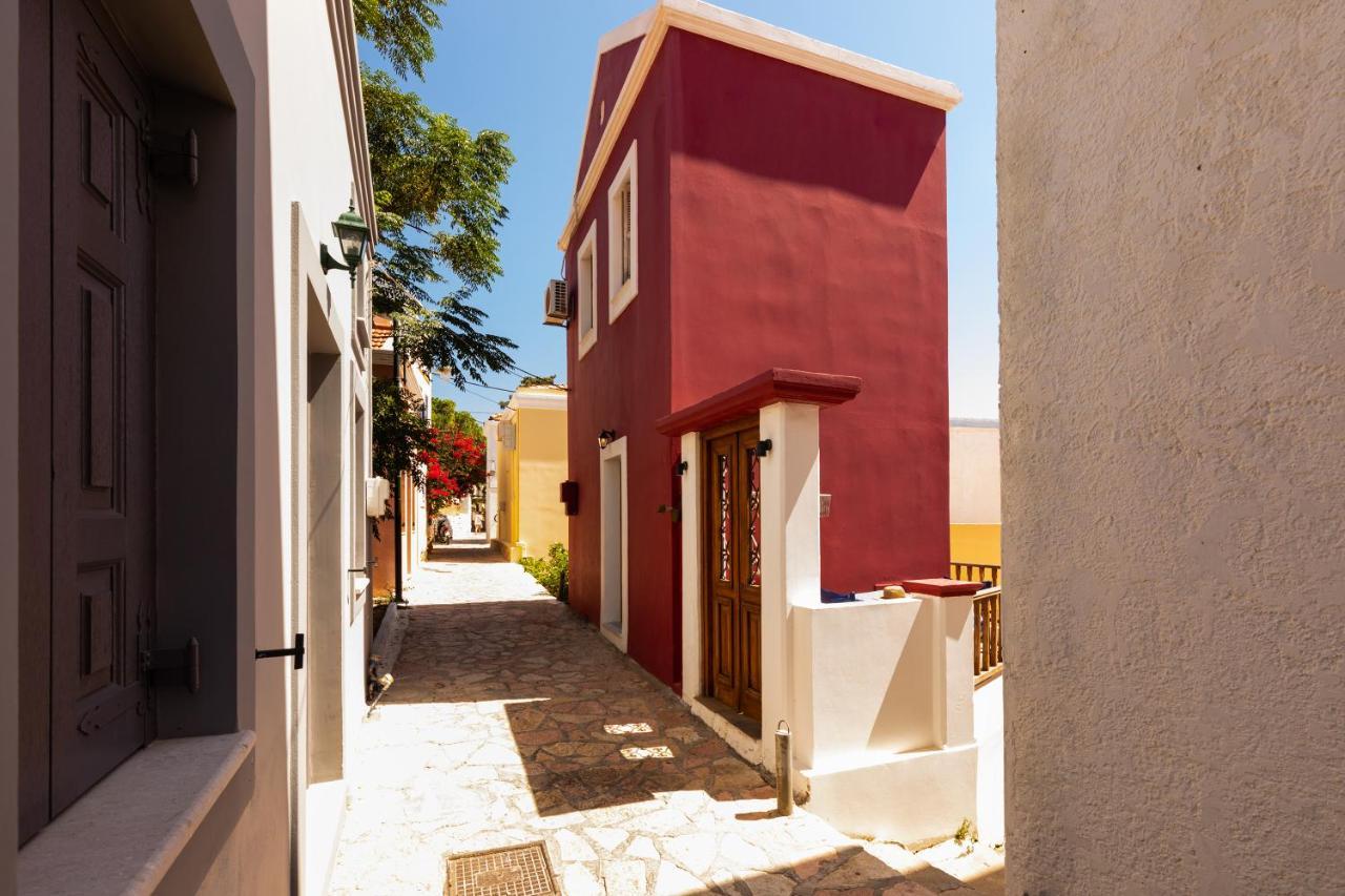 Coralli House Chalki Town Exterior photo